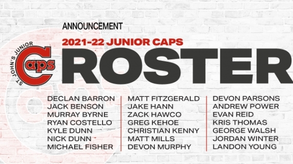 Junior Caps Announce 2021-22 Roster