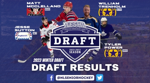 The 2023 AESHL Winter Draft Results