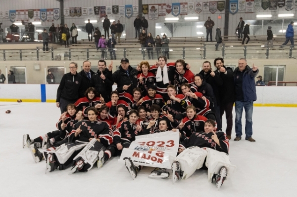 Moncton Flyers - Your U18 2023 IceJam Champions
