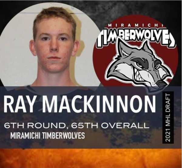 Ray MacKinnon joins fellow defenseman Ryan Hayes