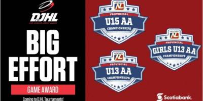 BIG EFFORT Game Award Coming to DJHL Tournaments