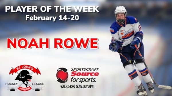 Blades’ Rowe Selected as Sportscraft Source for Sports Player of the Week