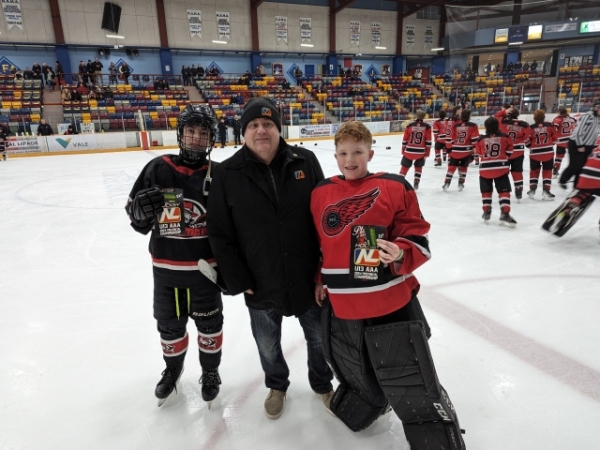 Marco U13 AAA Championship player of the game Award 