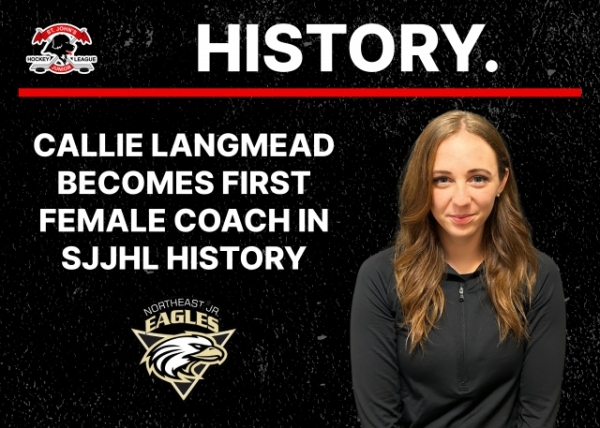 Eagles Assistant Coach Langmead First Female Coach in SJJHL