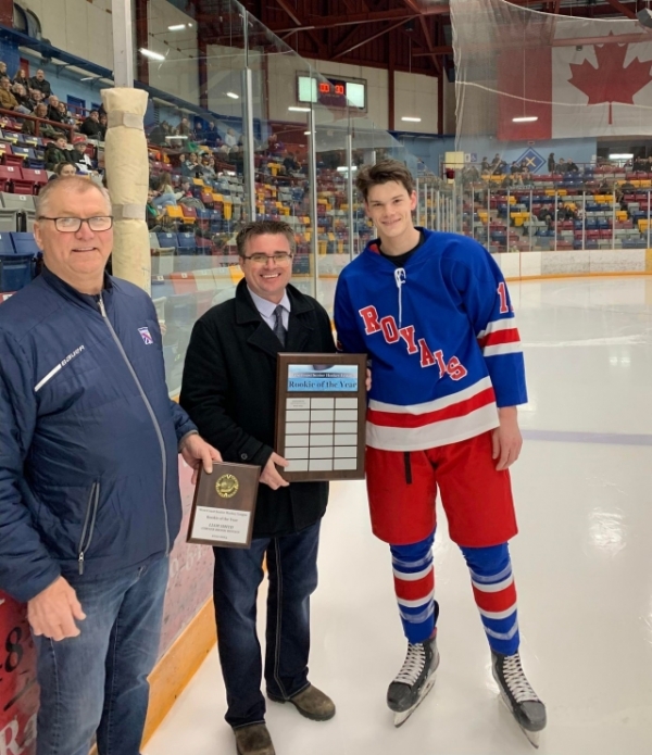 Liam Smith - WCSHL 2022/23 Rookie of the Year