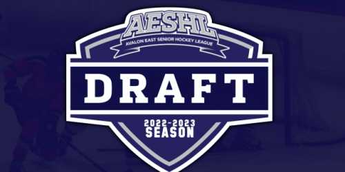 The Avalon East Senior Hockey League is currently accepting applications to enter the first entry draft for the 2022-23 season!...