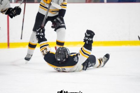 The Antigonish Bulldogs have captured first place at the conclusion of the Don Johnson Memorial Cup round-robin schedule in Mt. Pearl, Newfoundland after they tripled the host Blades 6-2 Friday evening. Cameron Frost scored the Blades only two goals and they both came in the opening period but Bulldog goals from Jack Hayne, Zachary Lorette, Sam Grant and Ethan Twolan provided the Bulldogs with a 4-2 lead after twenty minutes....