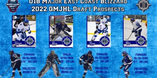 Four Blizzard Players Named in QMJHL Draft Rankings