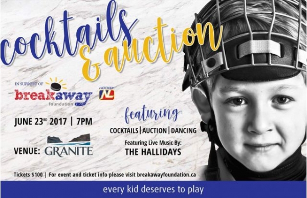 Breakaway Foundation's Cocktails and Auction Gala Set for June 23!