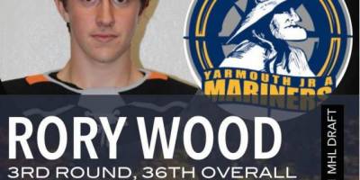 Rory Wood goes Yarmouth Jr. A Mariners